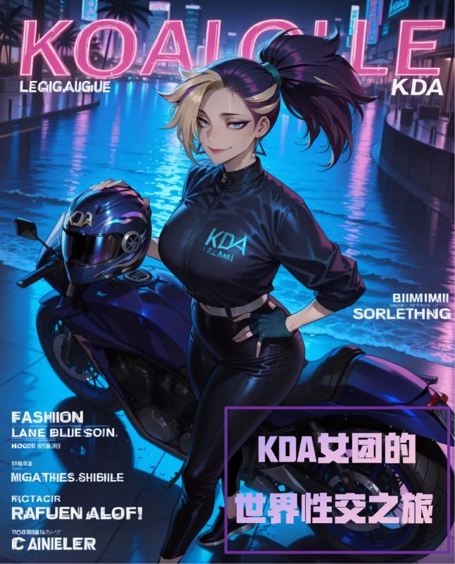 KDA女团的全球性爱巡演 (英雄联盟漫画)