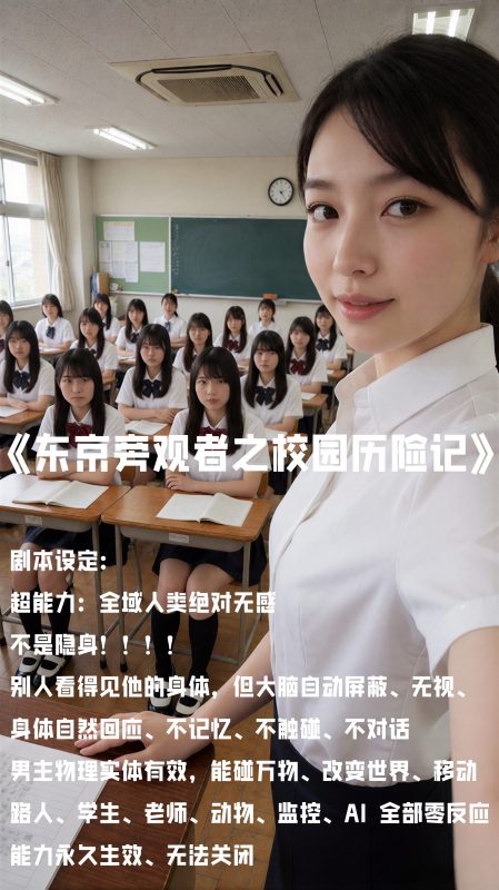 《东京旁观者之校园历险记》第1-3章+彩蛋